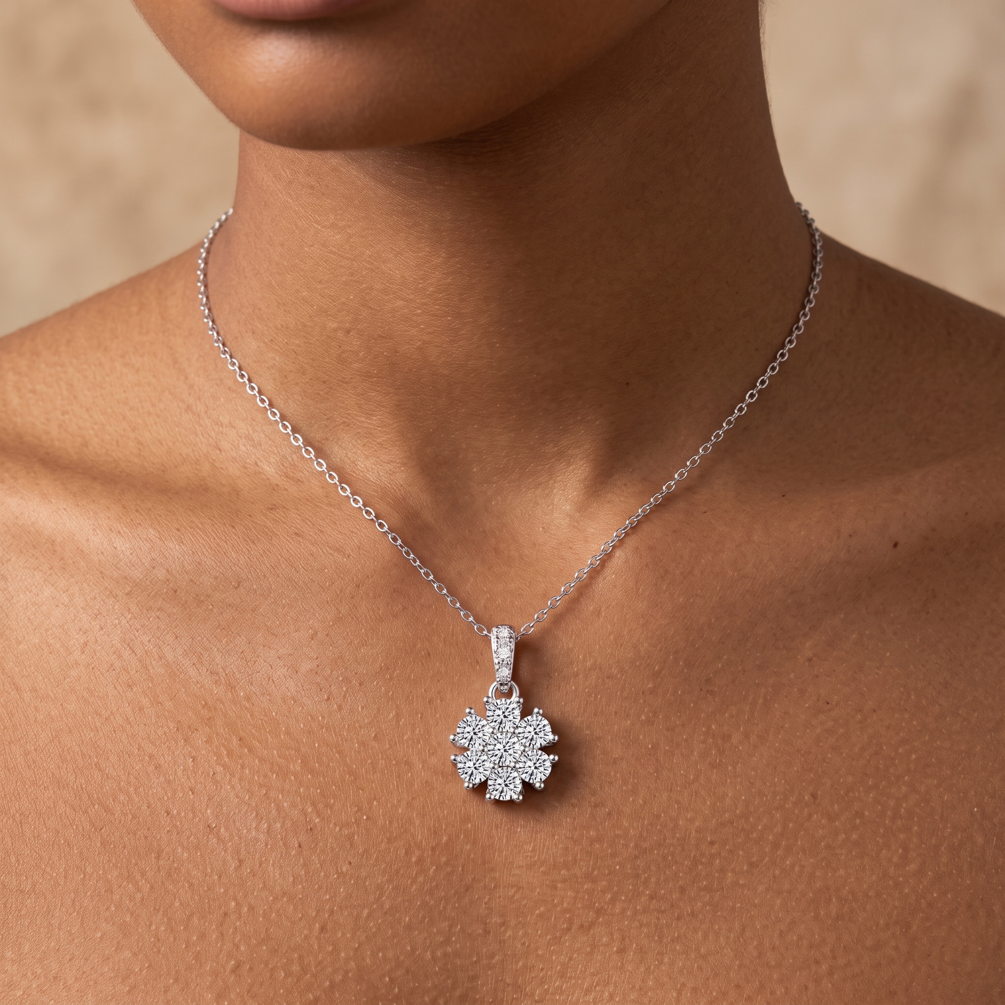 Camélia Blossom Necklace