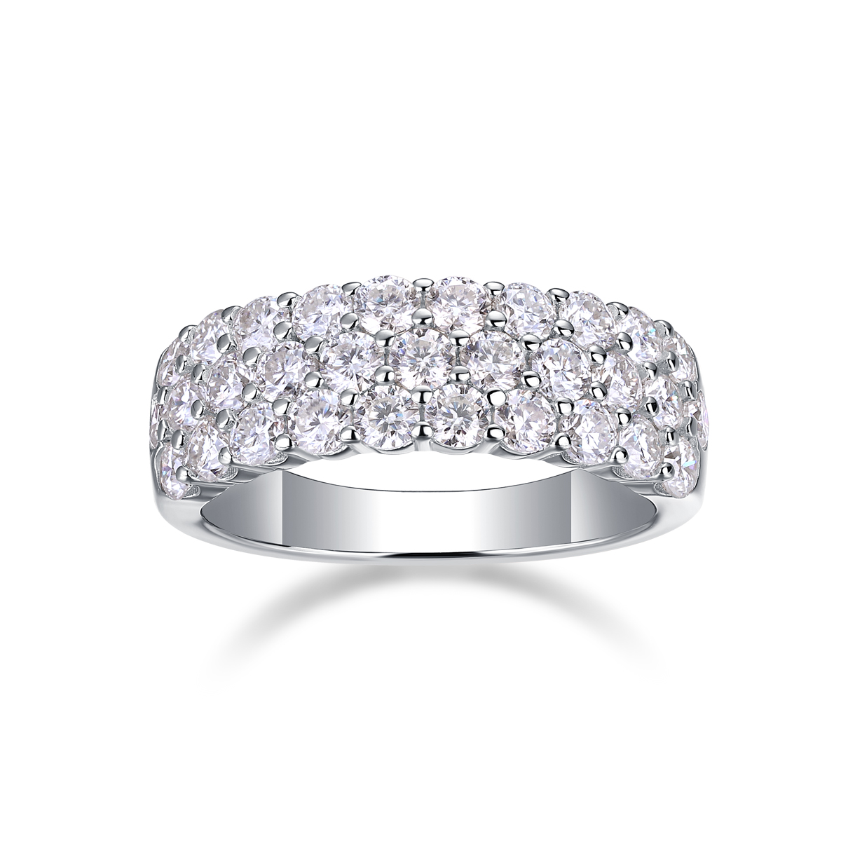 Elara Triple Row Ring