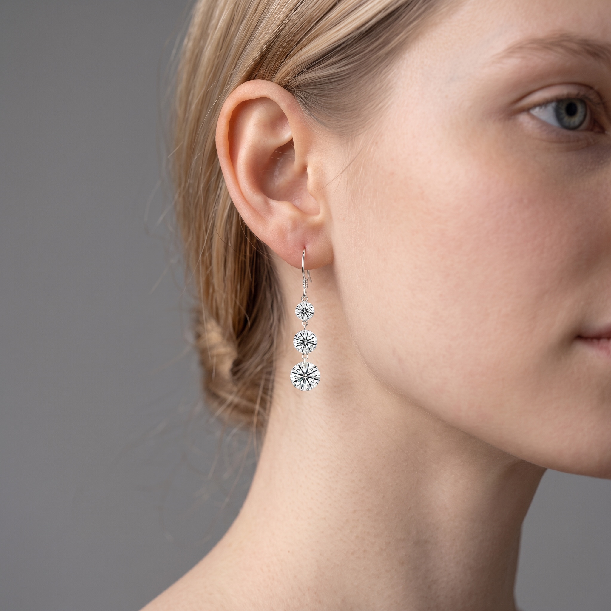 Cascade Trio Earrings
