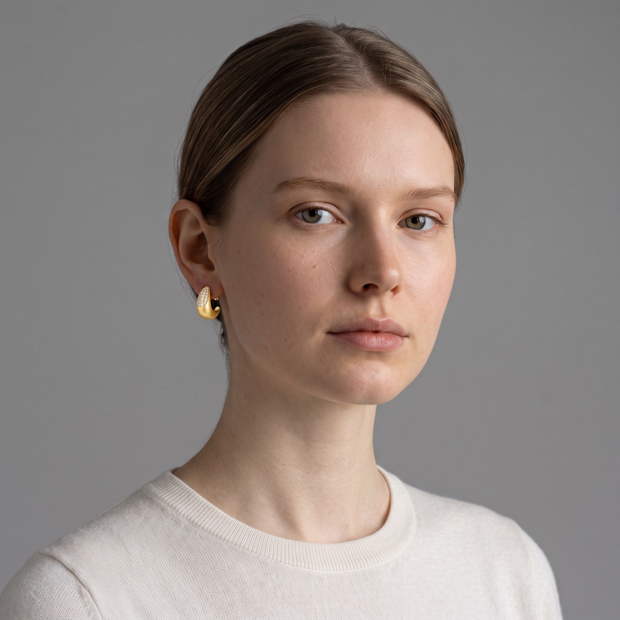 Goutte Pavé Studs